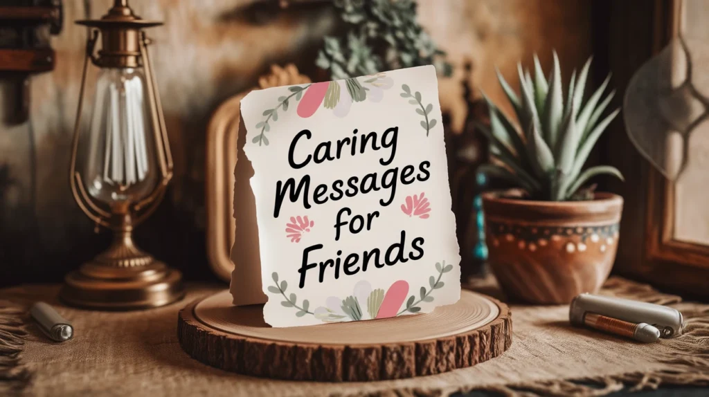 Caring Messages for Friends