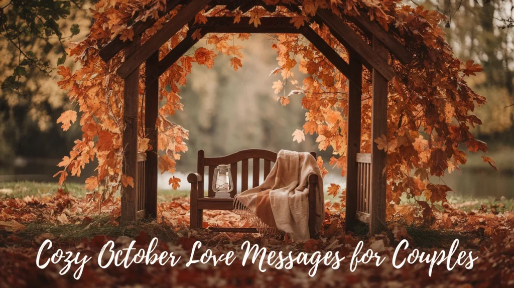 Cozy October Love Messages for Couples