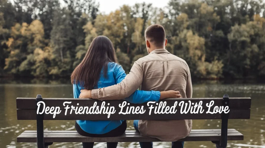 Deep Friendship Lines Filled With Love