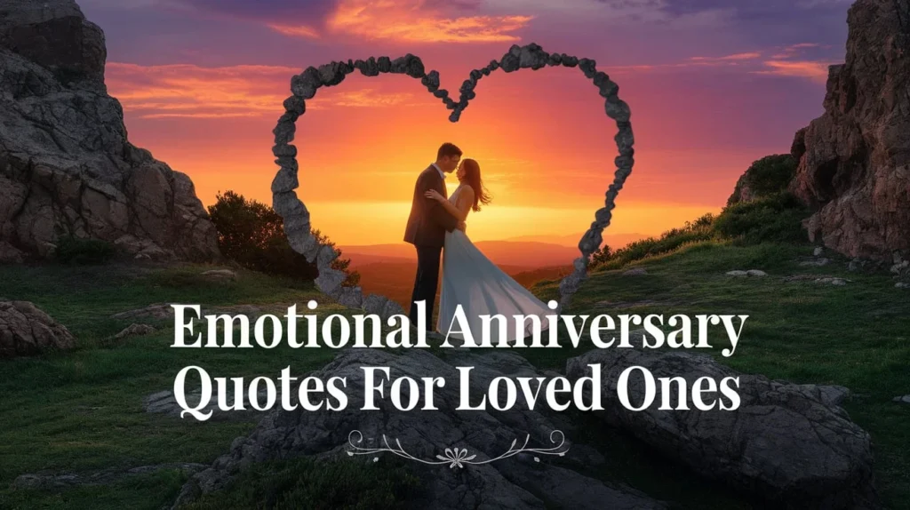 Emotional Anniversary Quotes for Loved Ones