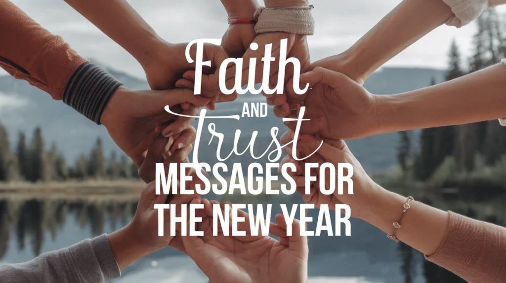 Faith and Trust Messages for the New Year