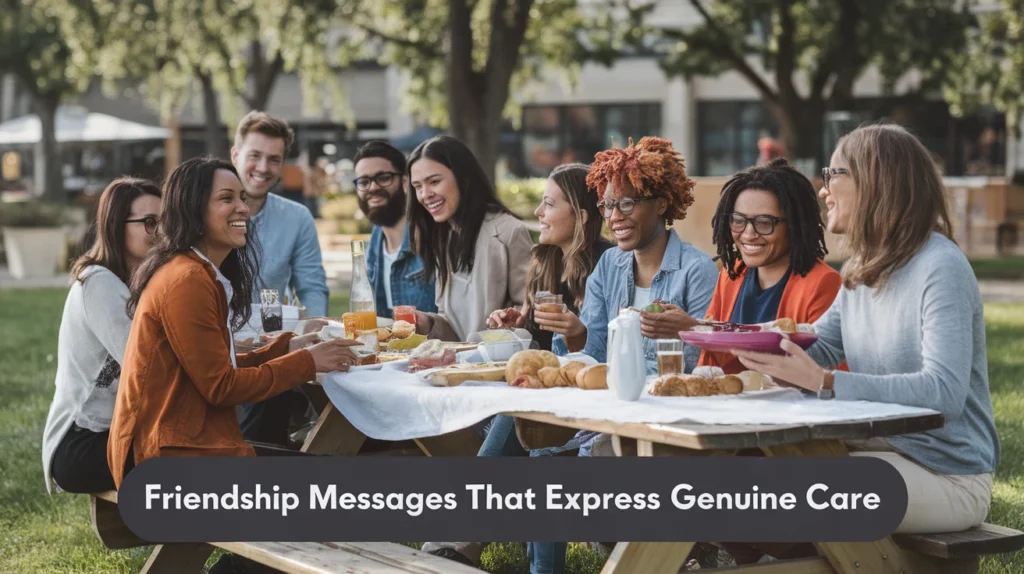 Friendship Messages That Express Genuine Care