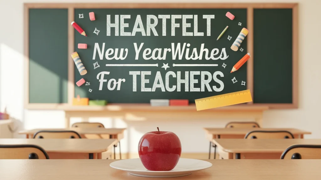 Heartfelt New Year Wishes for Teachers