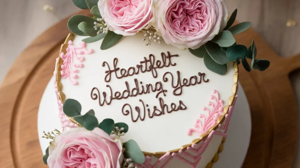 Heartfelt Wedding Year Wishes