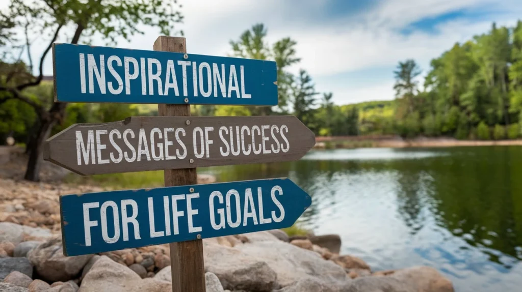 Inspirational Messages of Success for Life Goals