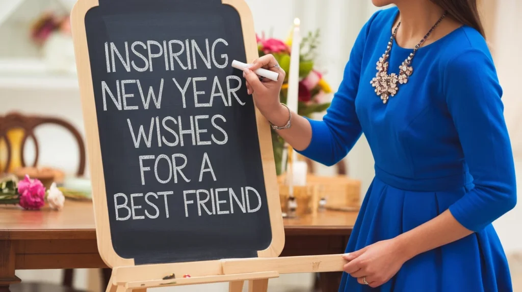 Inspiring New Year Wishes for a Best Friend
