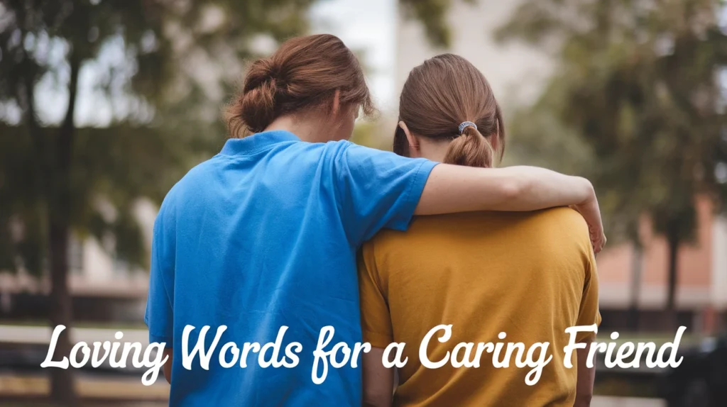Loving Words for a Caring Friend