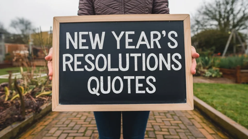 New Year’s Resolutions Quotes