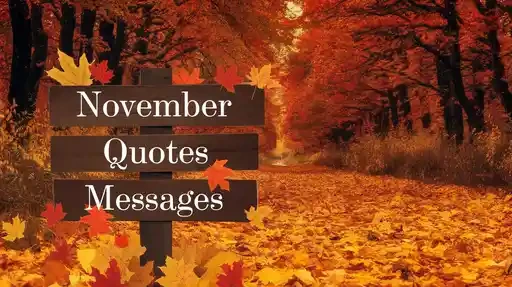November Quotes Messages