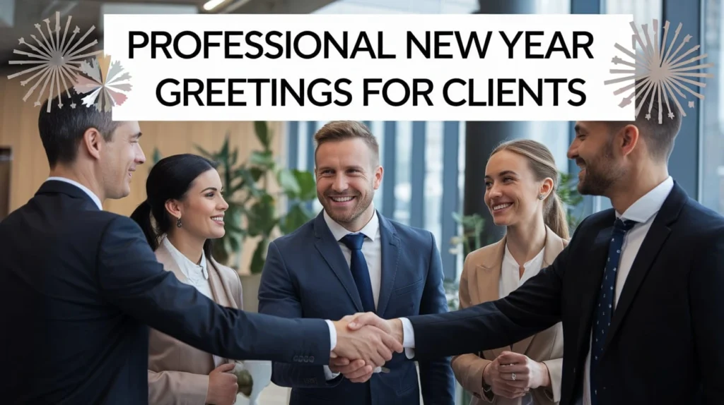 Professional New Year Greetings for Clients