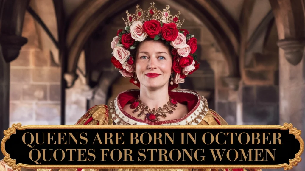 Queens Are Born in October Quotes for Strong Women