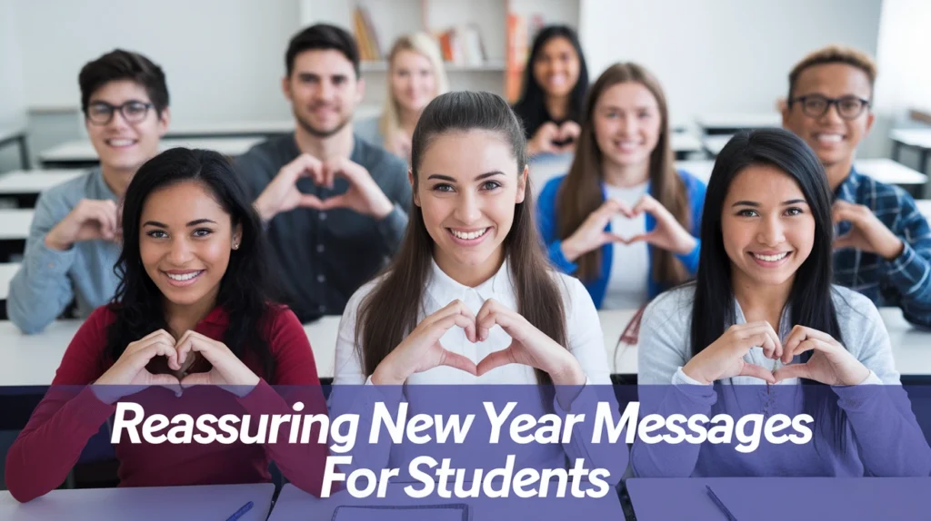 Reassuring New Year Messages for Students