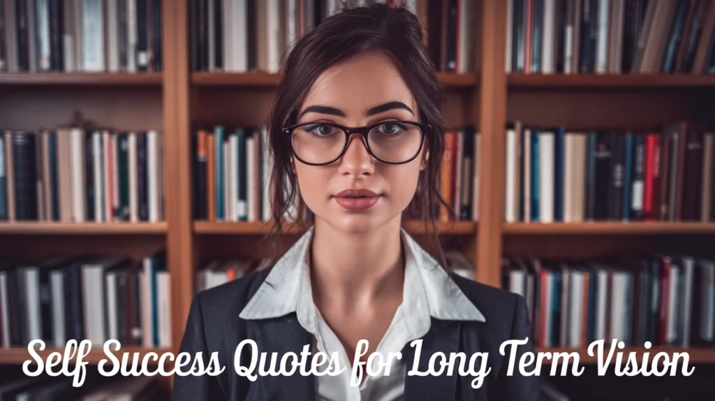 Self Success Quotes for Long Term Vision