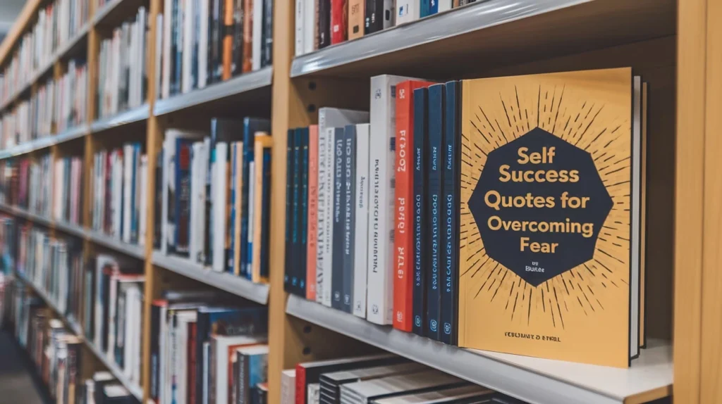 Self Success Quotes for Overcoming Fear