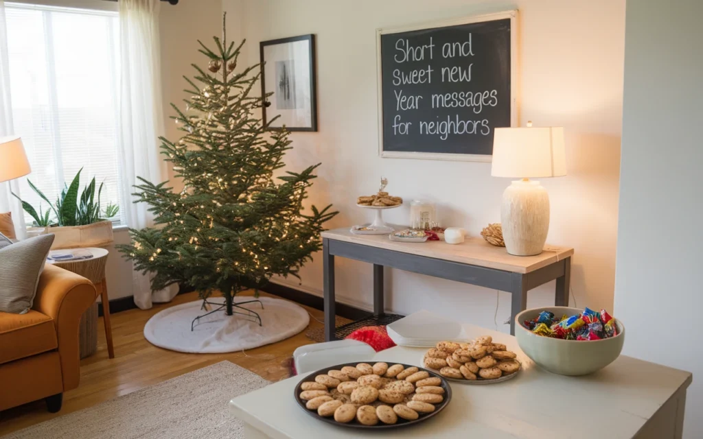 Short and Sweet New Year Messages for Neighbors