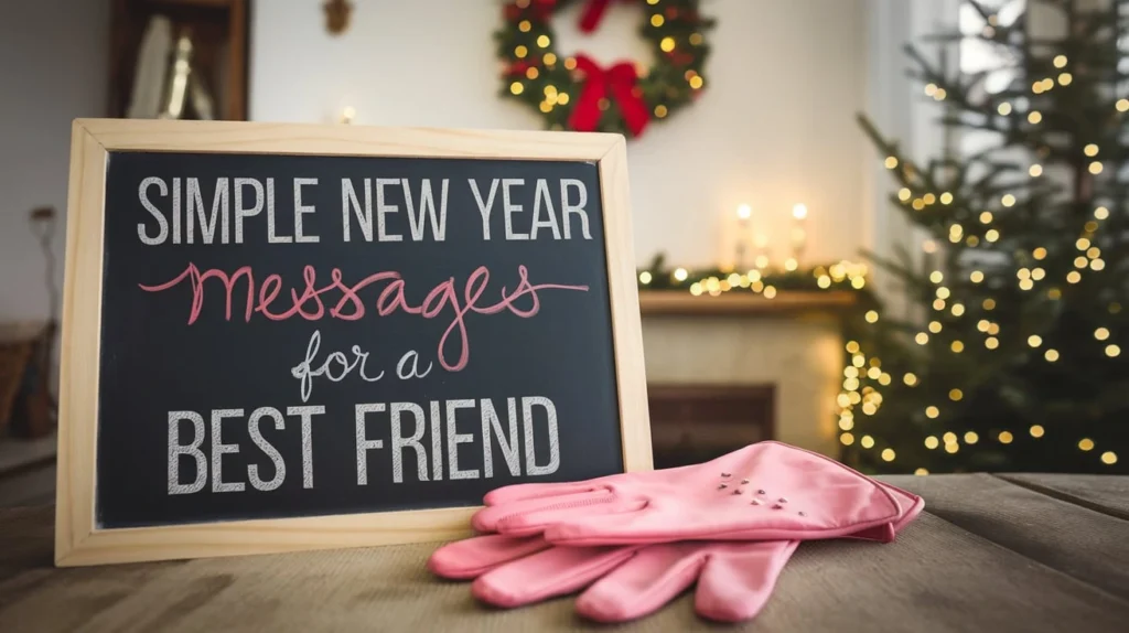 Simple New Year Messages for a Best Friend
