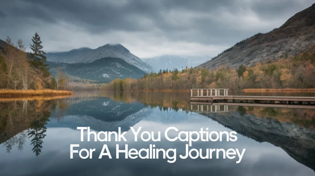 Thank You Captions for a Healing Journey