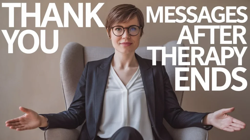 Thank You Messages After Therapy Ends