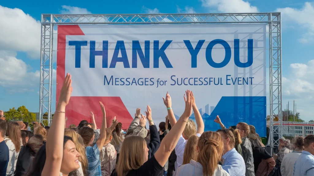 Thank You Messages for Successful Event