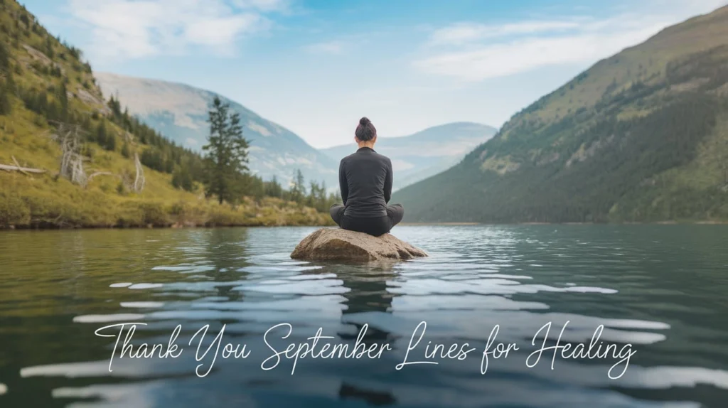 Thank You September Lines for Healing