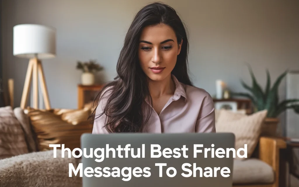 Thoughtful Best Friend Messages to Share