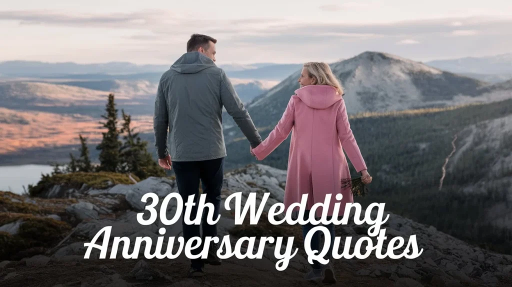 30th Wedding Anniversary Quotes