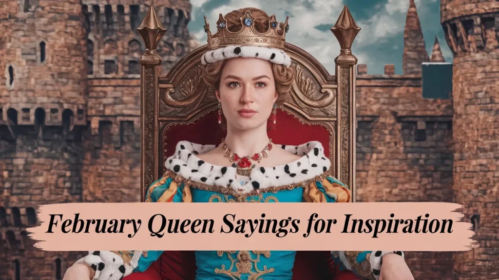 February queen sayings for inspiration
