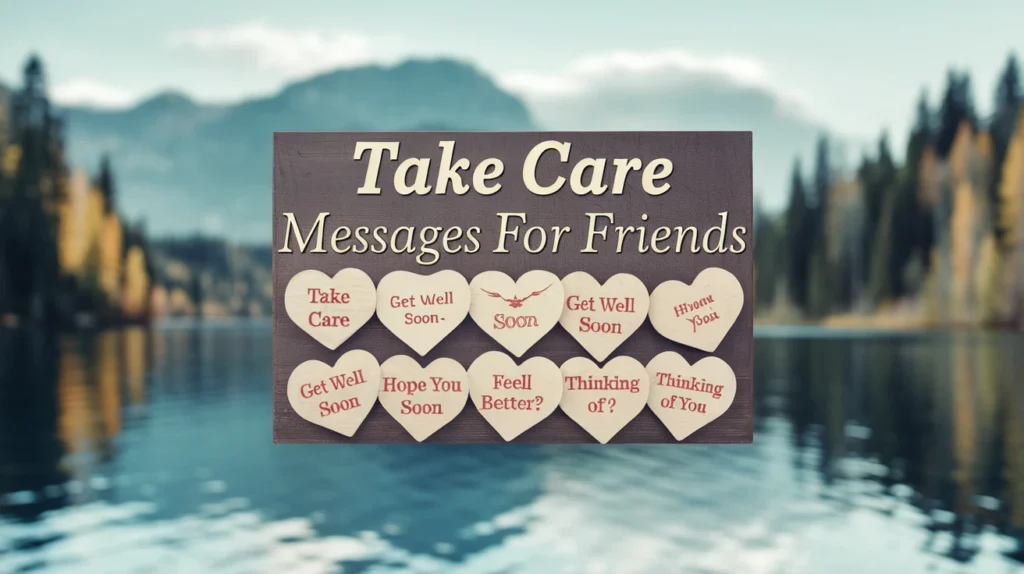 Take Care Messages for Friends