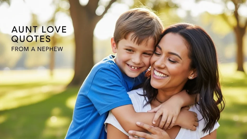 Aunt Love Quotes From a Nephew