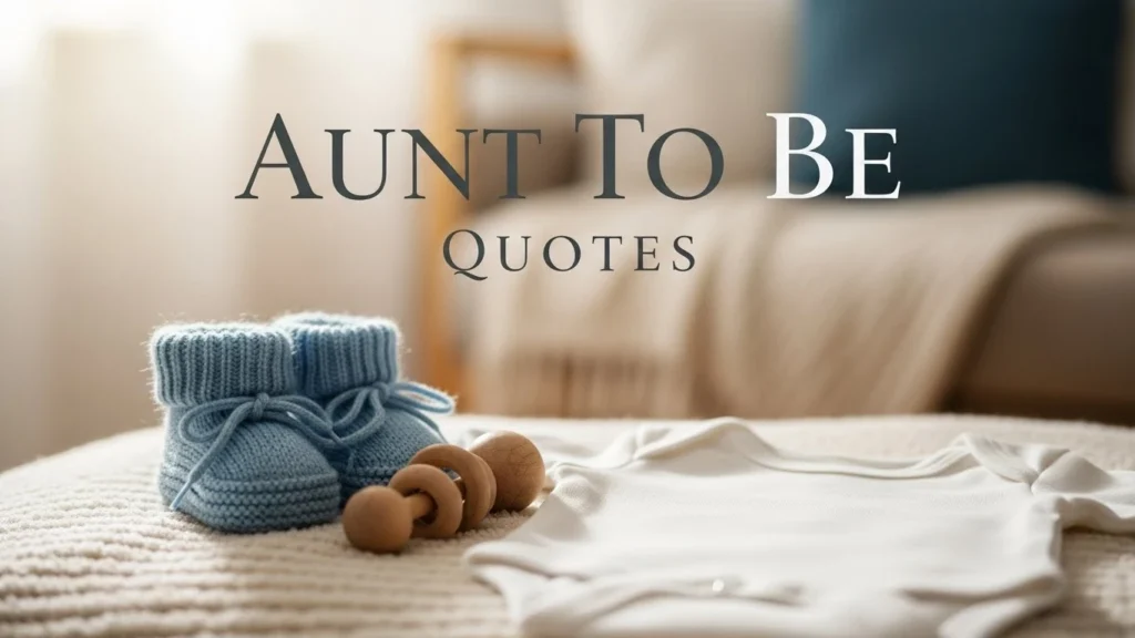 Aunt To Be Quotes