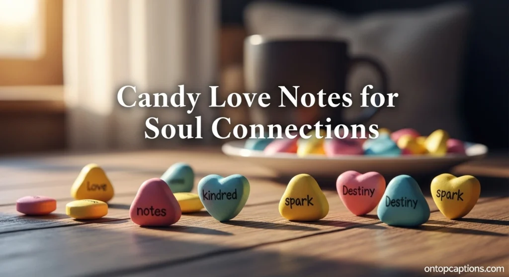 Candy Love Notes for Soul Connections