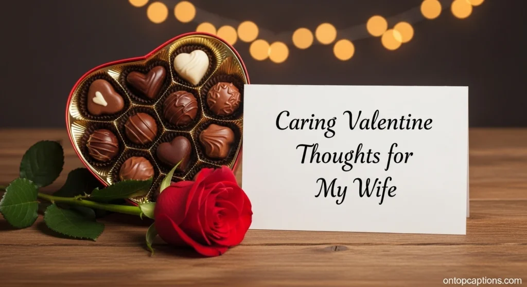 Caring Valentine Thoughts for My Wife
