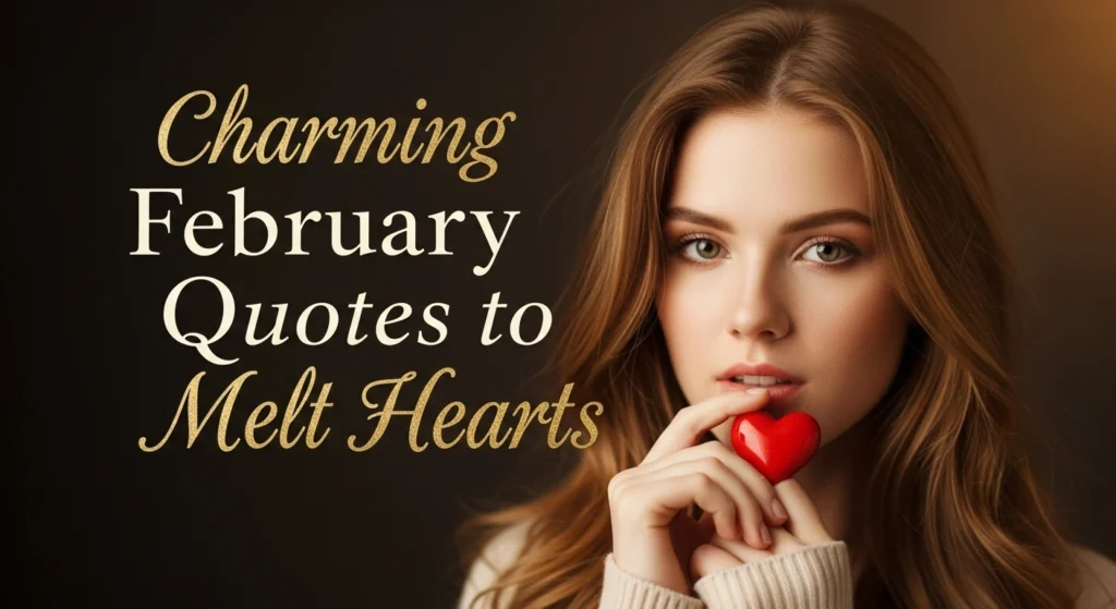 Charming February Quotes to Melt Hearts