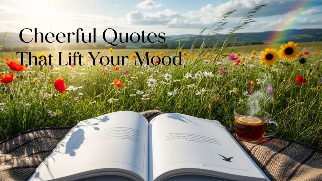 Cheerful Quotes That Lift Your Mood