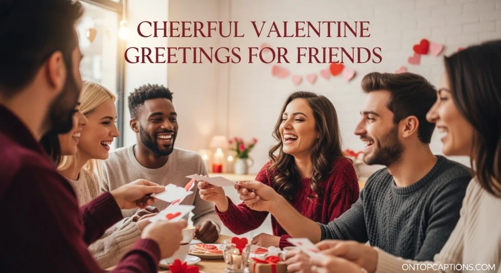 Cheerful Valentine Greetings for Friends
