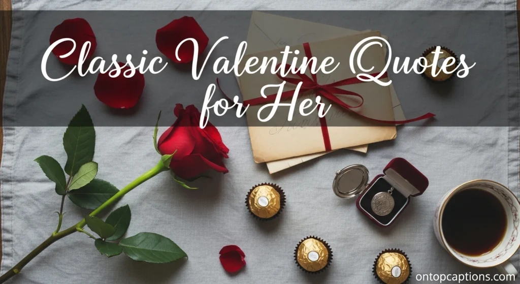 Classic Valentine Quotes for Her