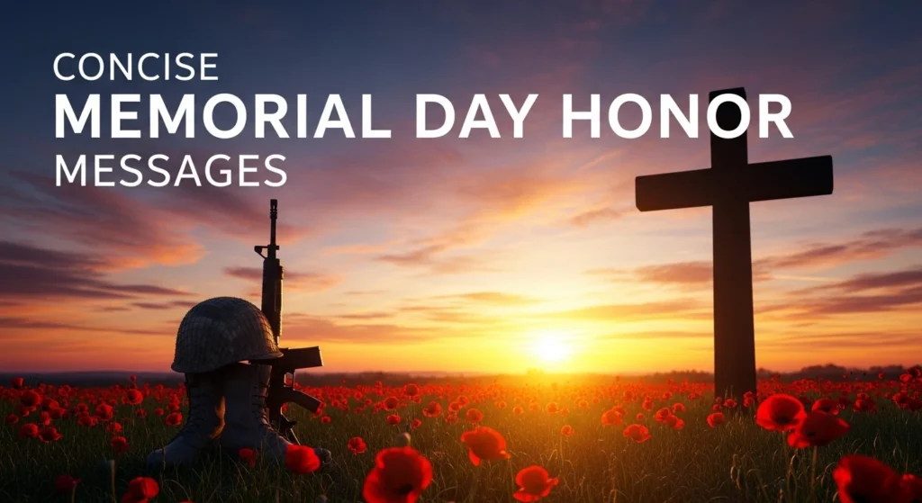 Concise Memorial Day Honor Messages