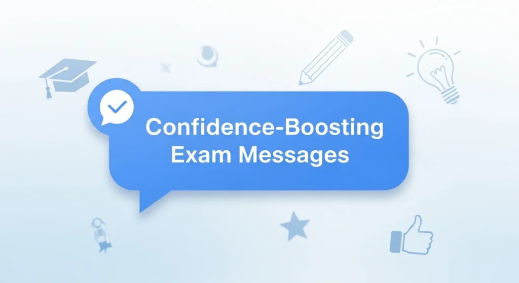 Confidence-Boosting Exam Messages
