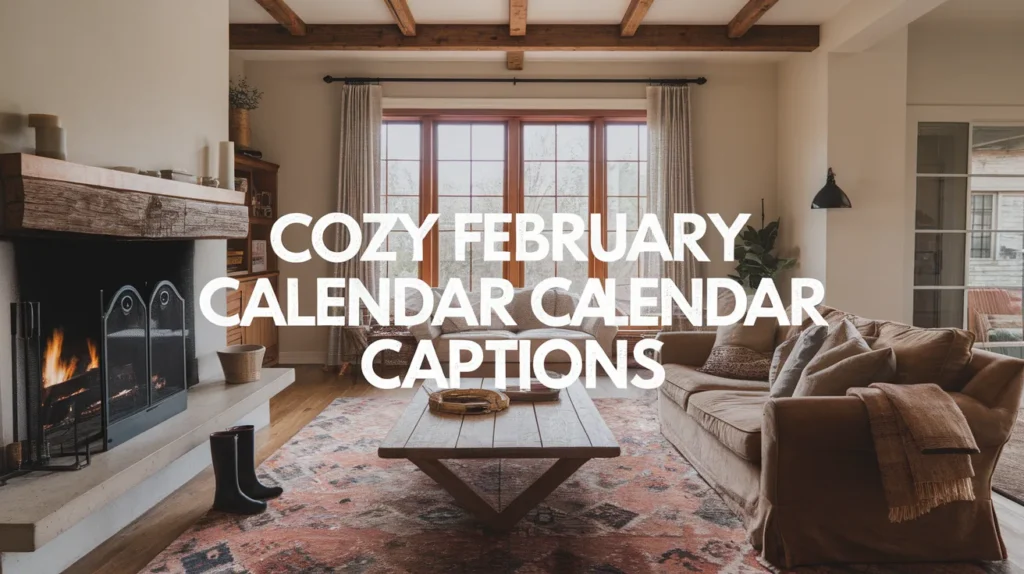 Cozy February Calendar Captions