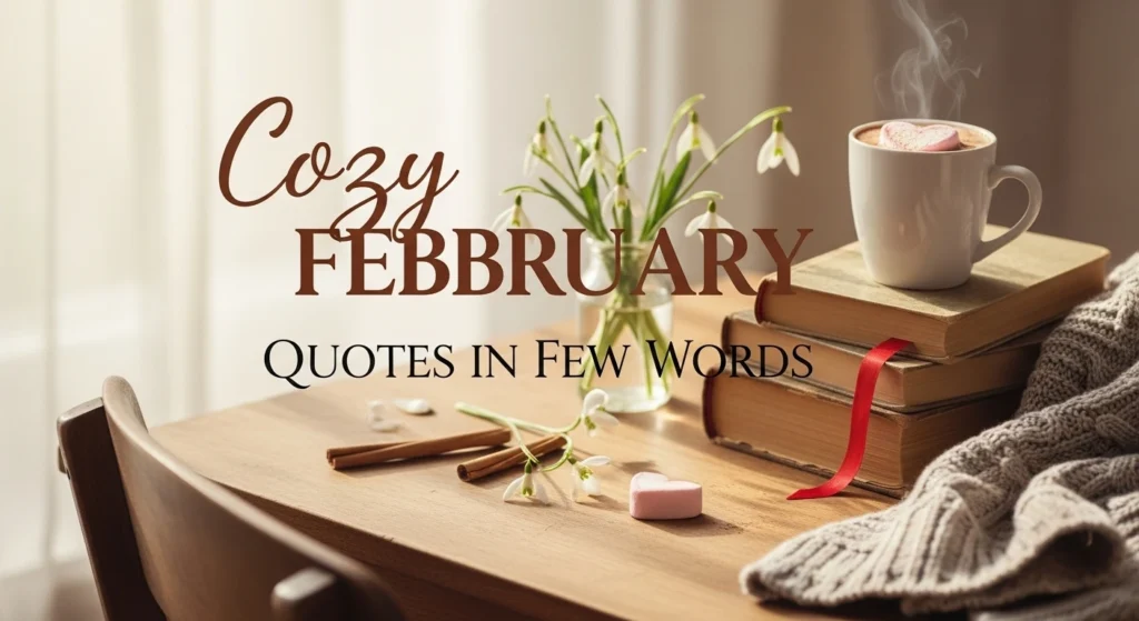 Cozy February Quotes in Few Words