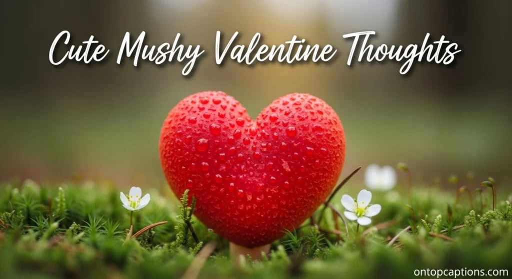 Cute Mushy Valentine Thoughts