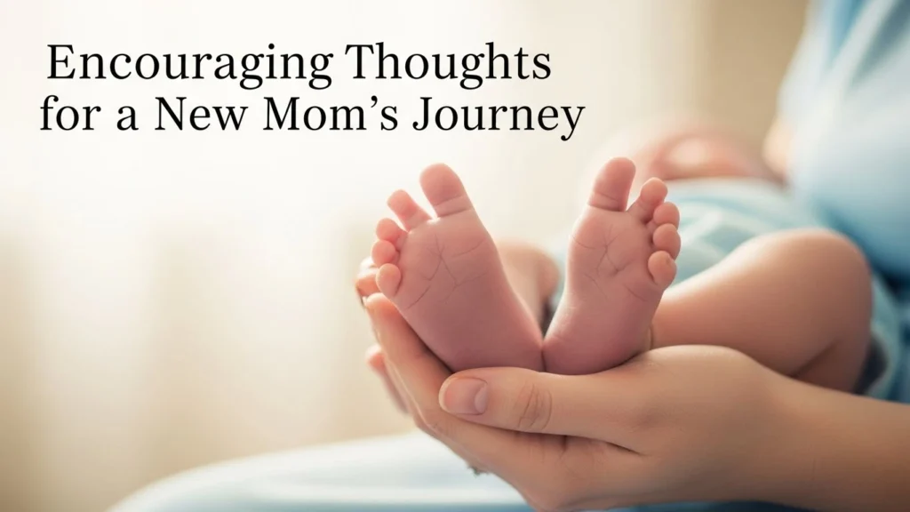 Encouraging Thoughts for a New Mom’s Journey