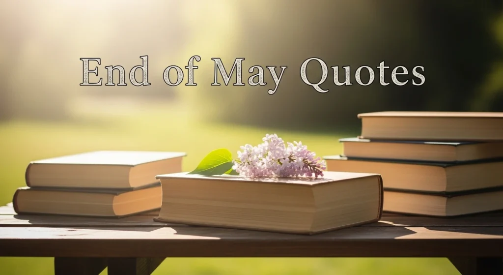 End of May Quotes