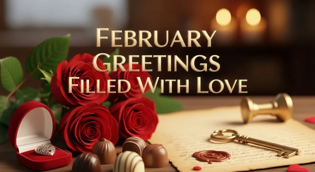 February Greetings Filled With Love