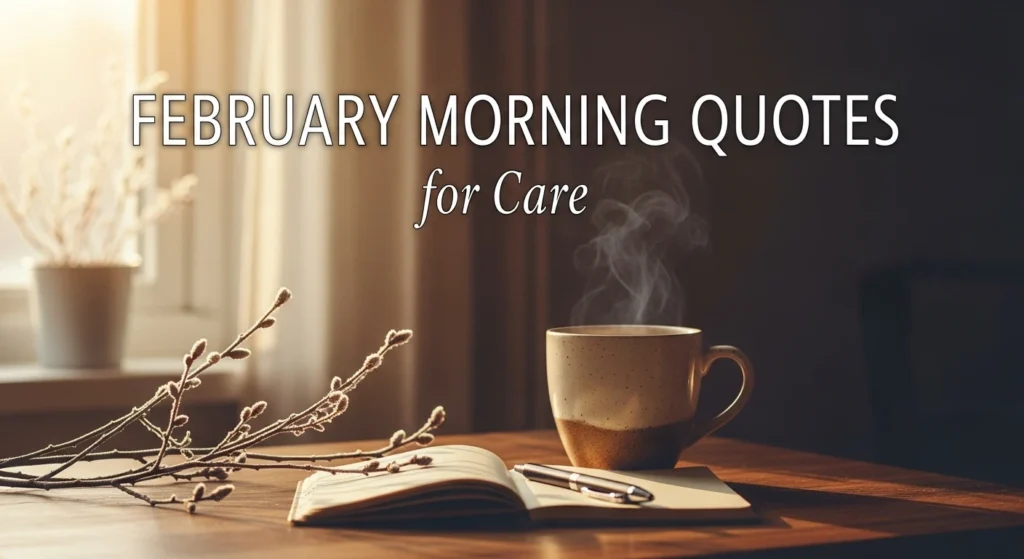 February Morning Quotes for Care