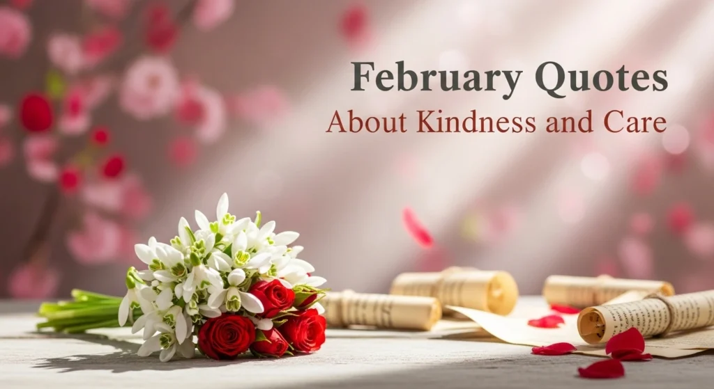 February Quotes About Kindness and Care