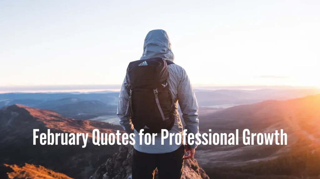 February Quotes for Professional Growth