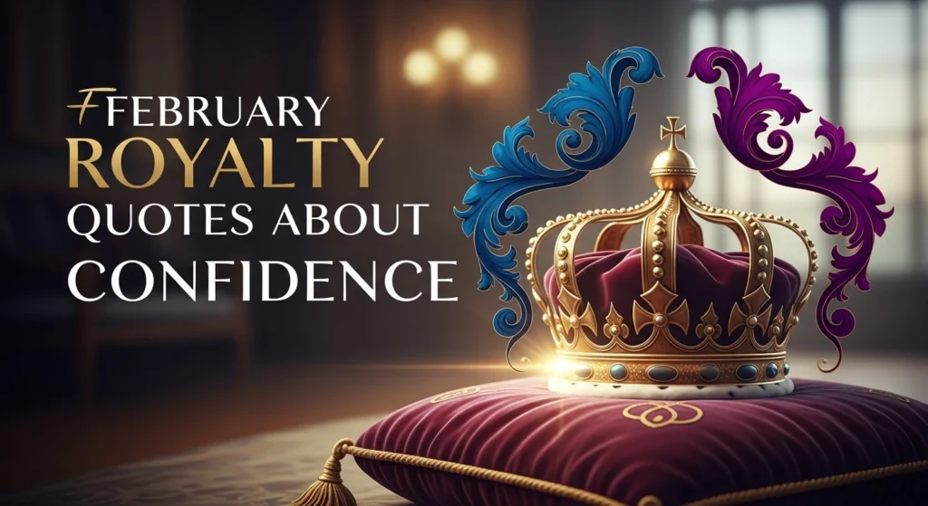 February royalty quotes about confidence