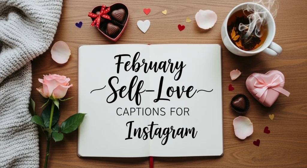 February Self-Love Captions for Instagram