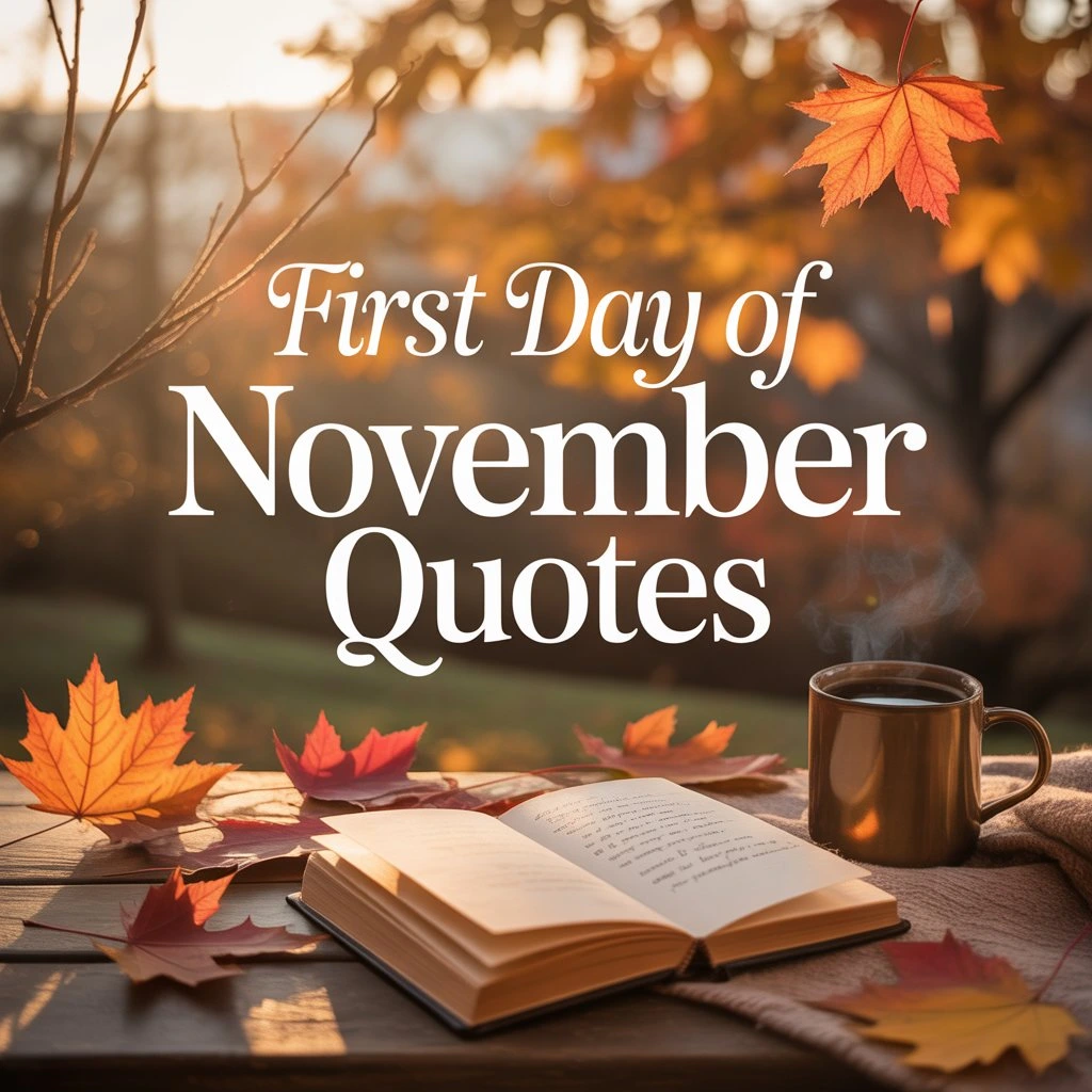 First Day of November Quotes
